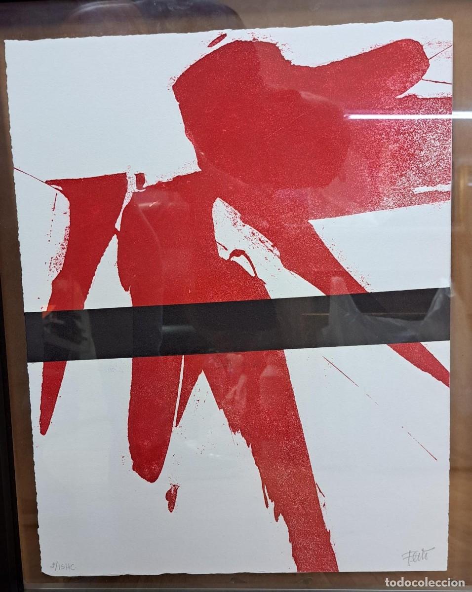 Arte: Luis Feito Litigrafia - Foto 1