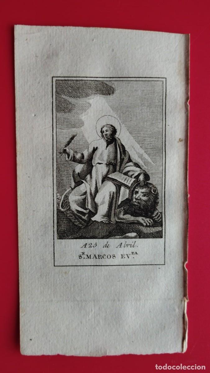 Arte: SAN MARCOS.-GRABADO.-A&Ntilde;O 1819.
