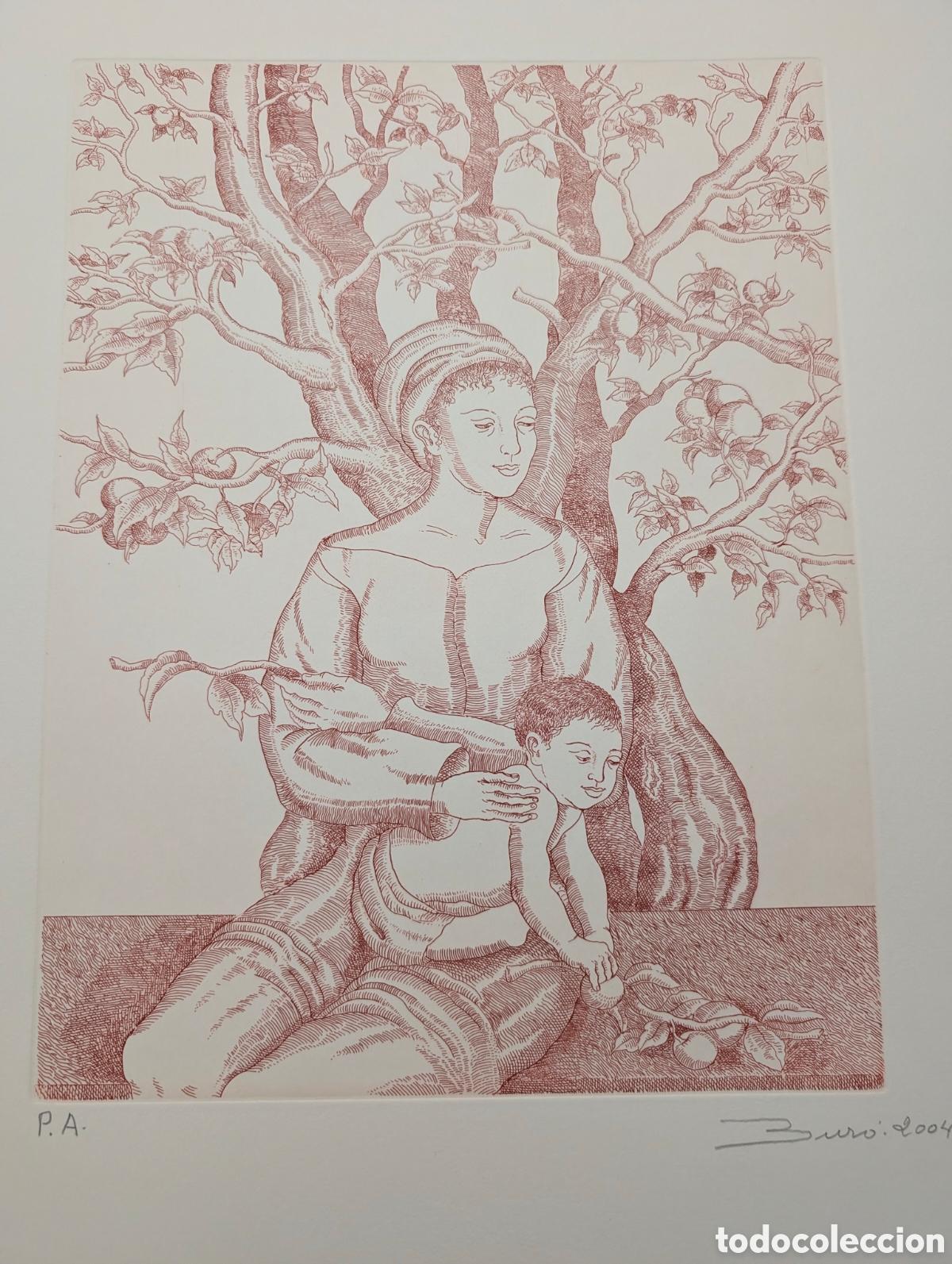 Arte: Grabado de Carlos Bur&oacute; - Foto 1