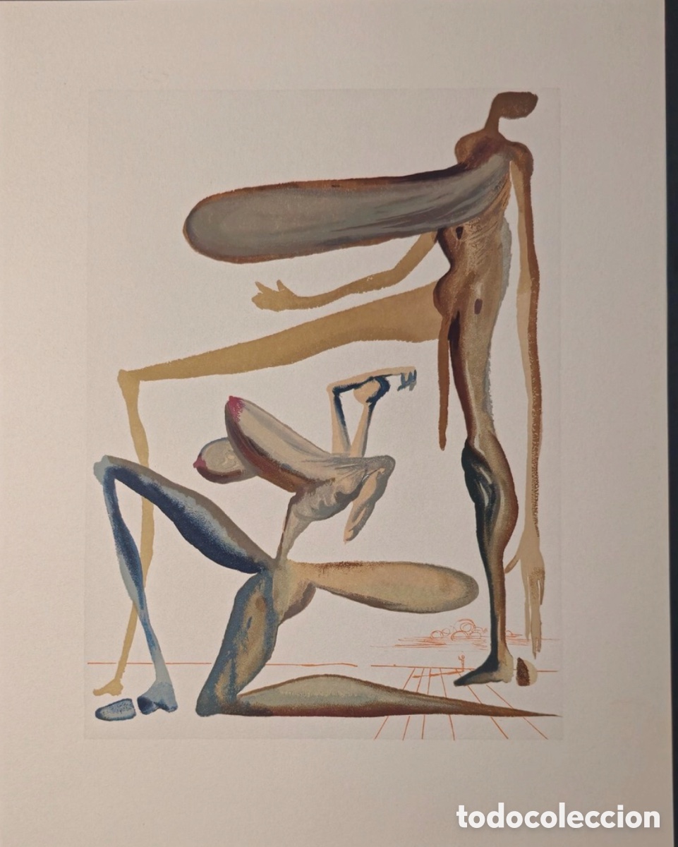 Arte: Xilografia original Dali - Foto 1