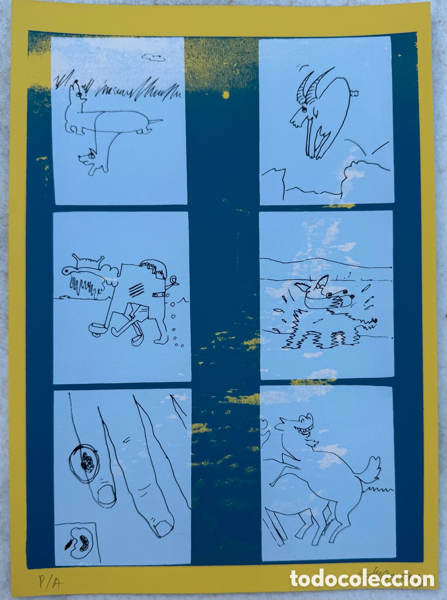 Arte: Carlos Franco. Animales Salvajes, Animales Dom&eacute;sticos, 1973