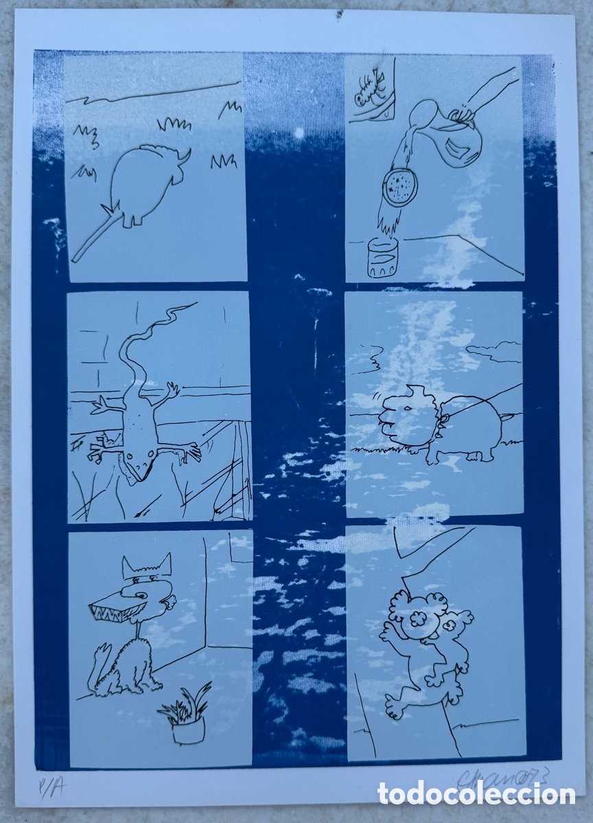 Arte: Carlos Franco. Animales Salvajes, Animales Dom&eacute;sticos, 1973