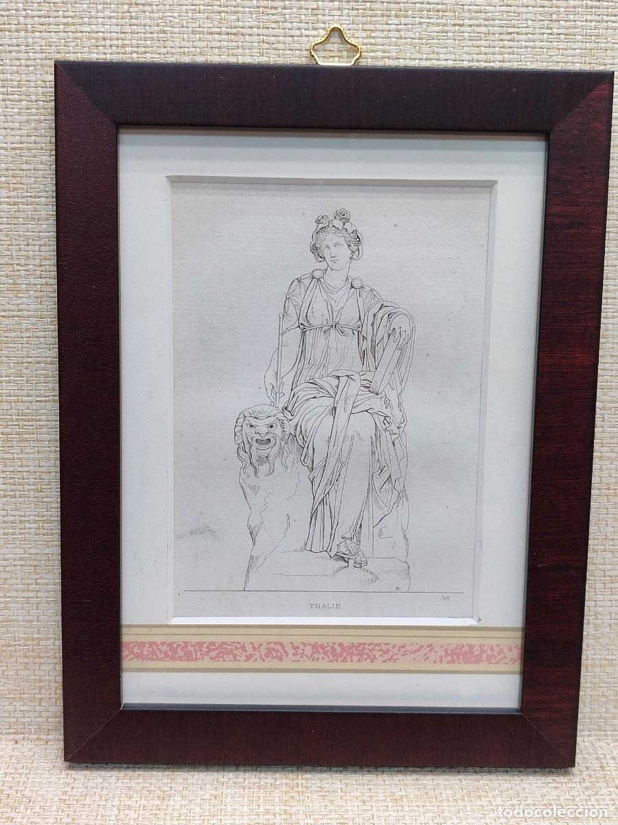 Arte: Talia. Musee de peinture et de sculpture. Reveil. S. XIX. cuadro. Mitologia