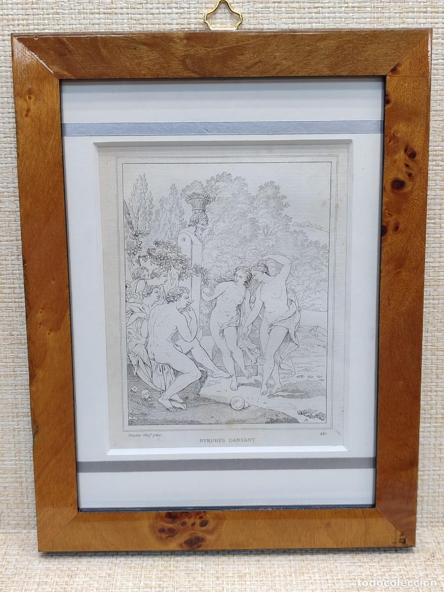 Arte: Ninfas danzando. Wander Werf. Musee de peinture et de sculpture. Reveil. S. XIX. cuadro. Mitologia