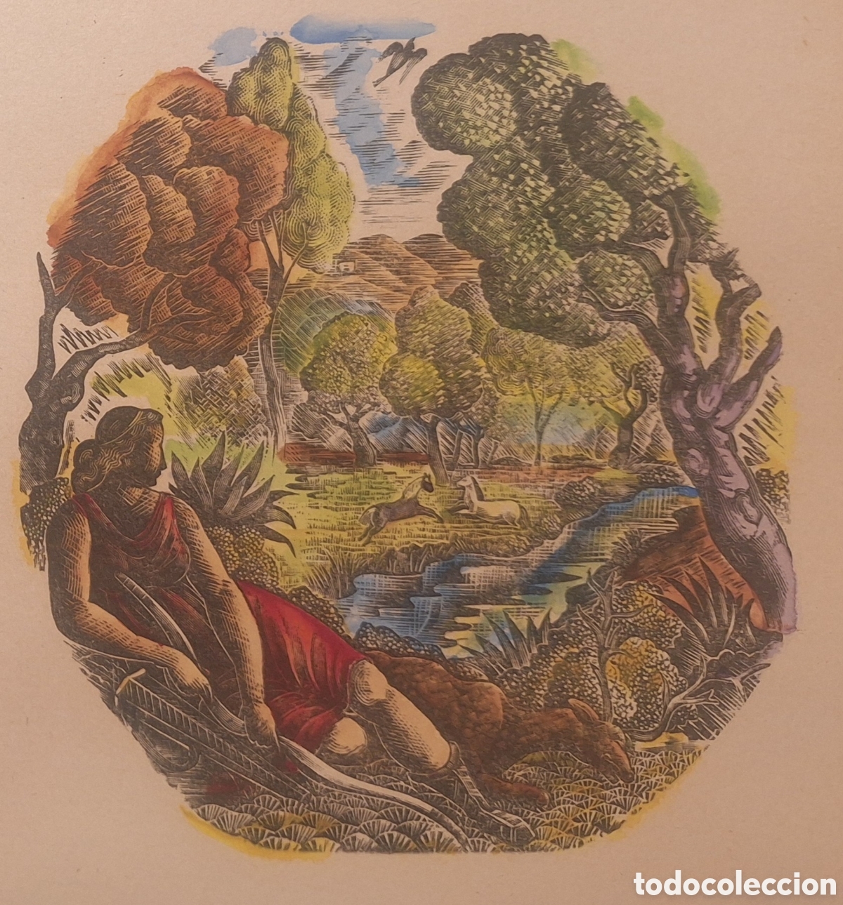 Arte: ARCADIA POR ENRIC CRIST&Ograve;FOL RICART (1893-1960)