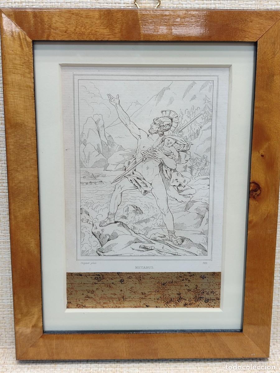Arte: Metabo. Leon Cogniet. Musee de peinture et de sculpture. Reveil. S. XIX. cuadro. Mitologia