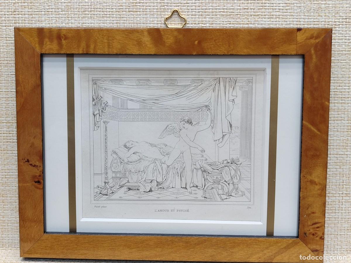 Arte: El Amor y Psique. Picot. Musee de peinture et de sculpture. Reveil. S. XIX. cuadro. Mitologia