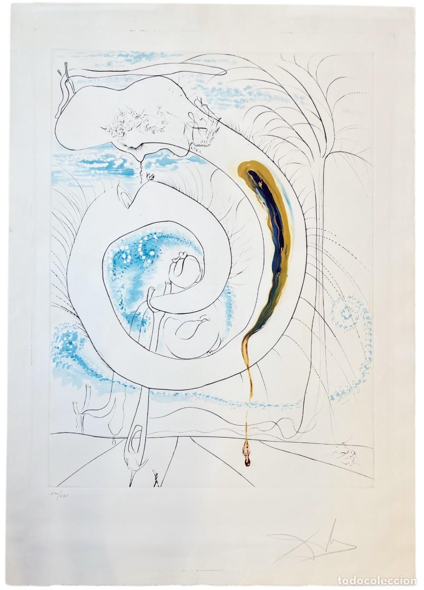 Arte: DALI - LE CERCLE VISC&Eacute;RAL DU COSMOS (DE LA SUITE LA CONQU&Ecirc;TE DU COSMOS) - 1974.