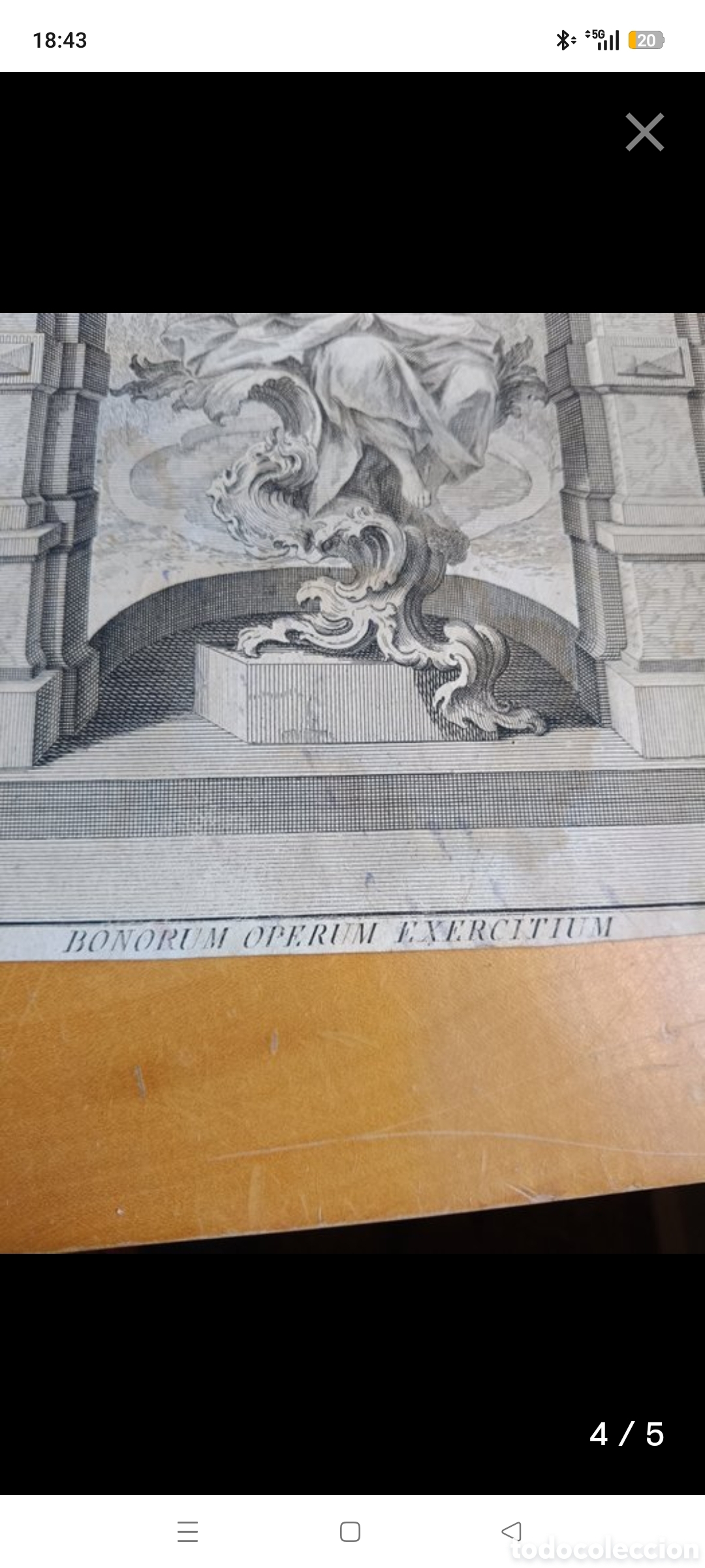 Arte: Grabado Bonorum Operum Excercitium - Foto 4