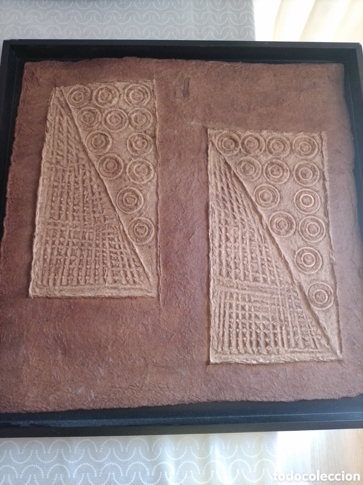 Arte: Leobardo Cruz Cuadro artesan&iacute;a tradicional mexicana