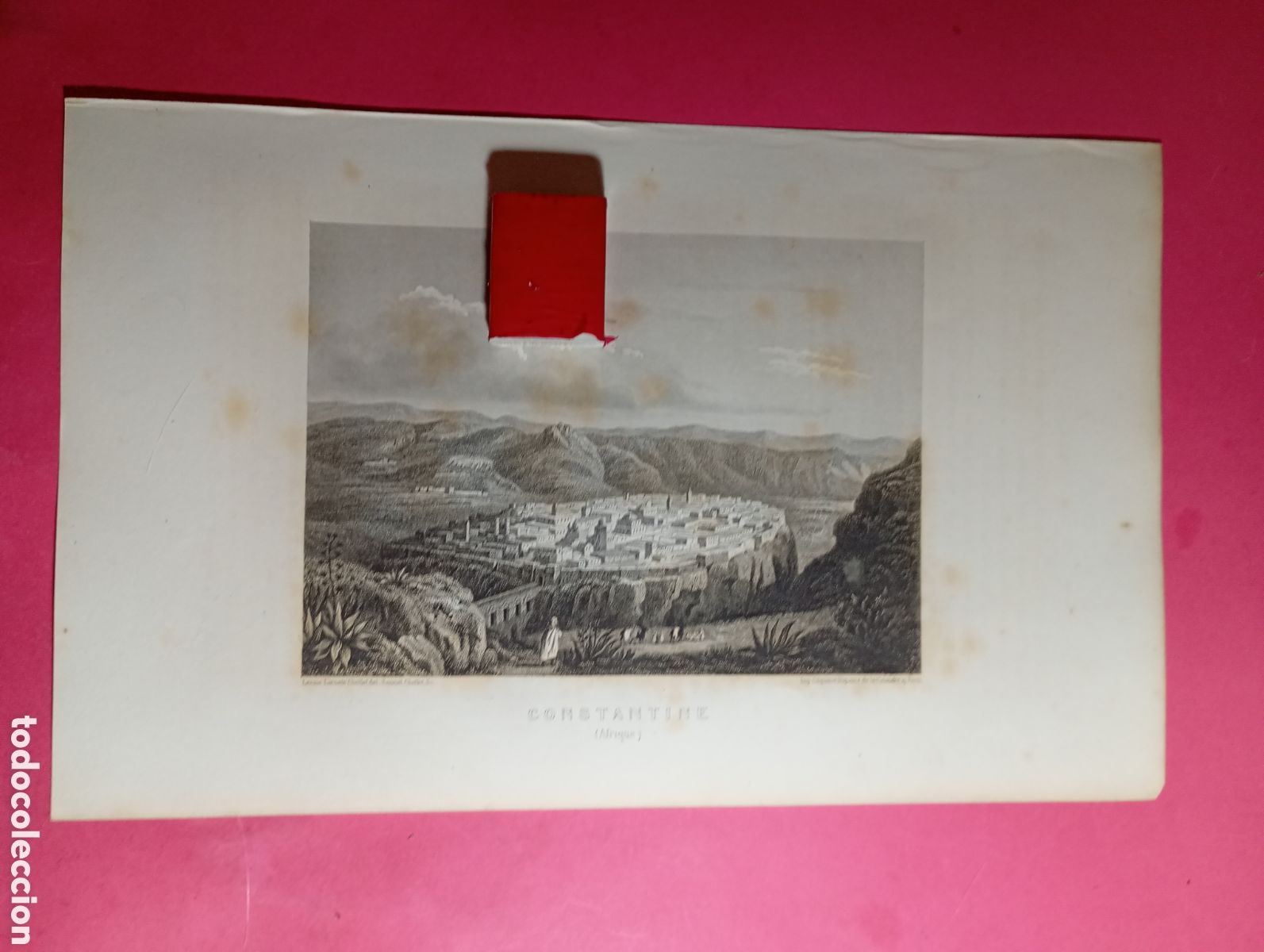Arte: CONSTANTINE (AFRIQUE) XIX ca. NYON DEL ET SE - DUFOUR MULAT ET BOULANGER