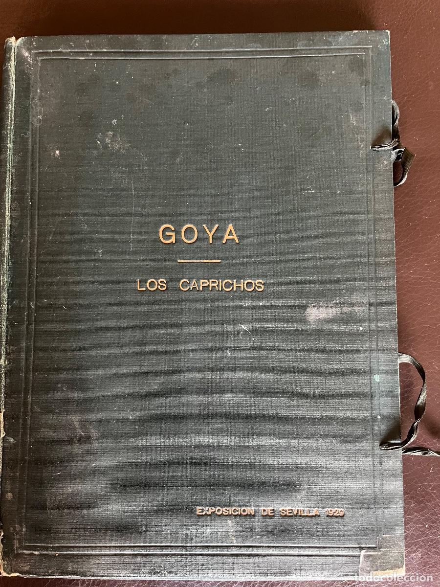 Arte: Grabados Goya para Expo Sevilla 1929