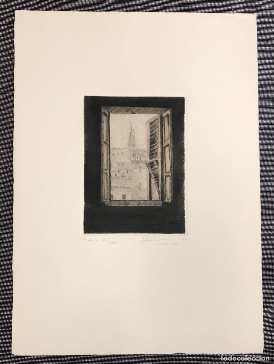 Arte: GRABADO AGUAFUERTE URBINO, ITALIA. PRUEBA DE AUTOR. TIRADA LIMITADA N&ordm; XXIII DE XXX. ARRO. 1983
