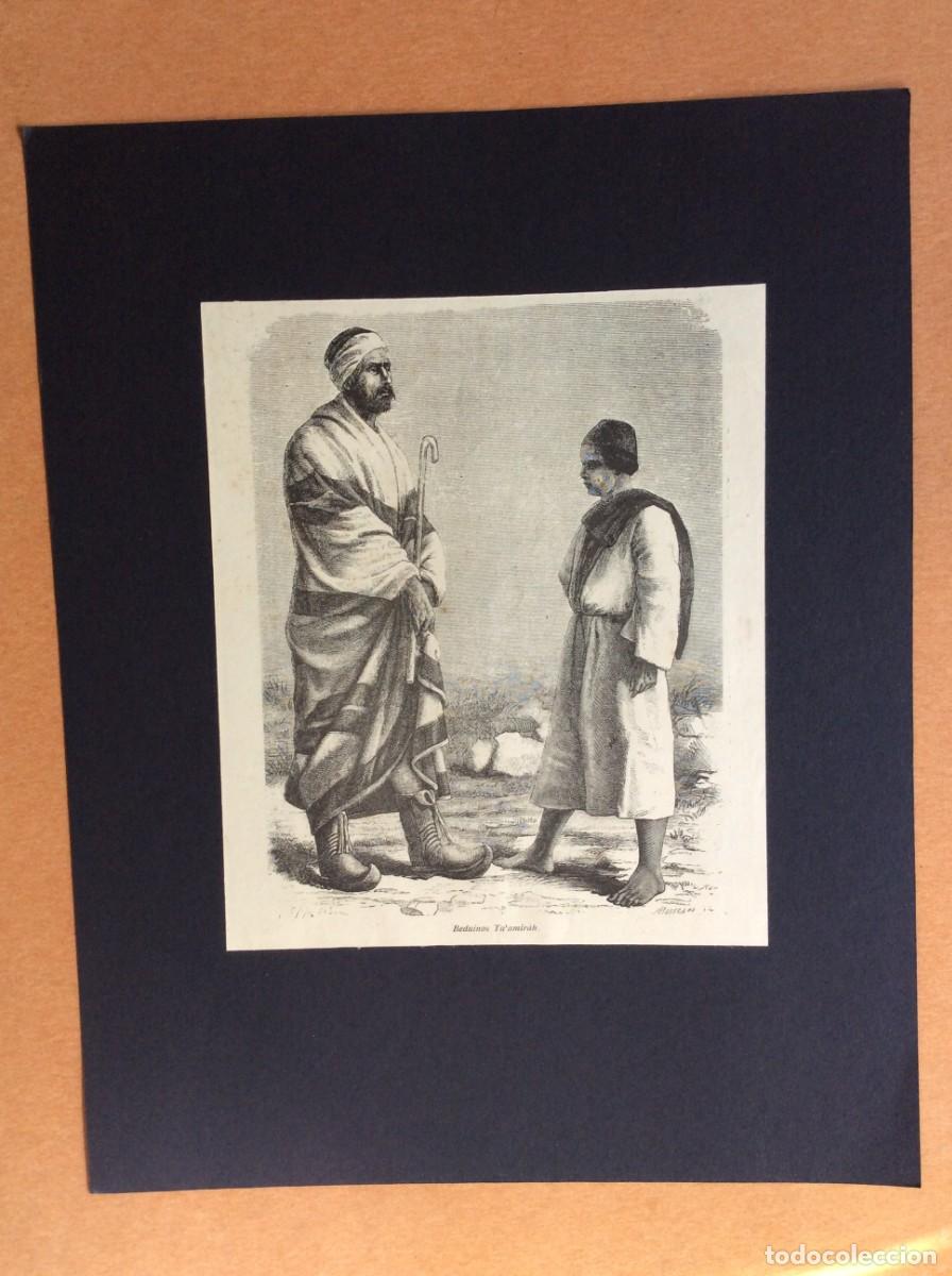 Arte: Beduinos Ta'amirah- Xilogravura do s&eacute;culo XIX. Envio gratis