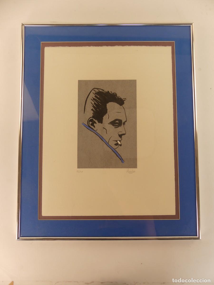 Arte: BONITO GRABADO O SIMILAR NUMERO 12 DE 40 ENMARCADO Y FIRMADO