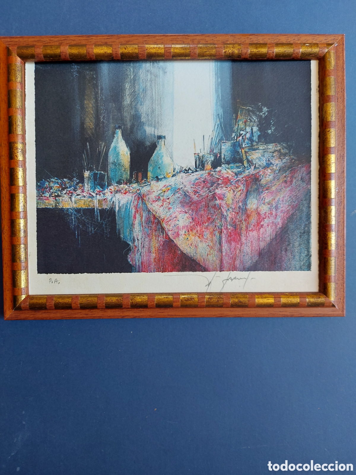 Arte: &rdquo;BOCETO ESTUDIO DEL PINTOR&rdquo; GRABADO - Foto 2