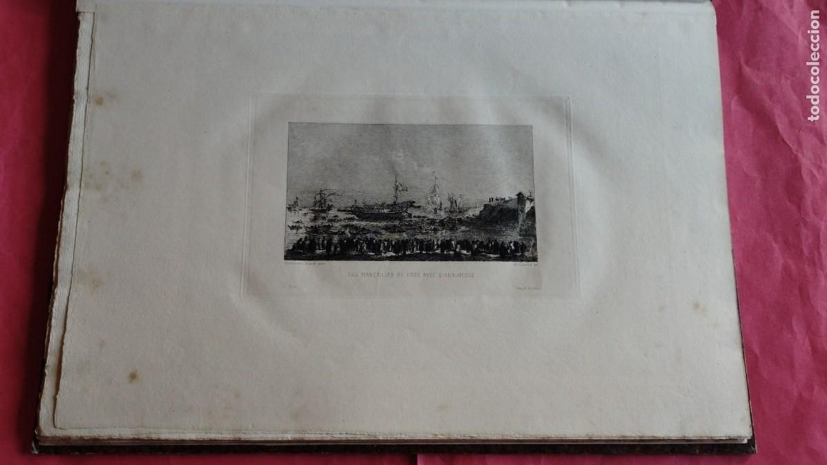 Arte: FRANCESCO GUARDI.-PINTOR.-LES FIANCAILLES DU DOGE AVEC L'ADRIATIQUE.-AGUAFUERTE.-L'ART.-SIGLO XIX.