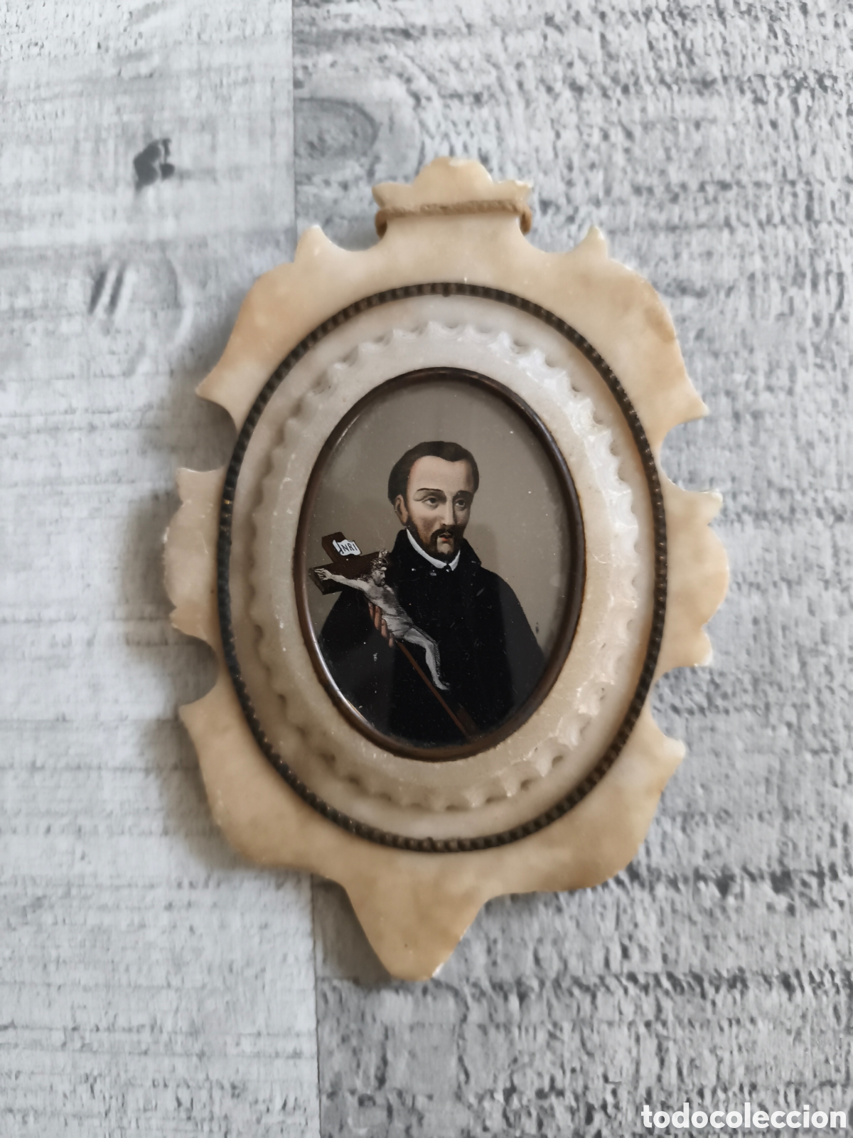 Arte: Miniatura antigua grabado