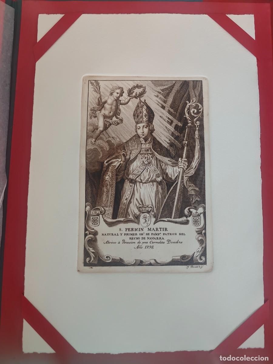 Arte: San Ferm&iacute;n Grabado Calcografico 1798 ,22 ejemplares 2025