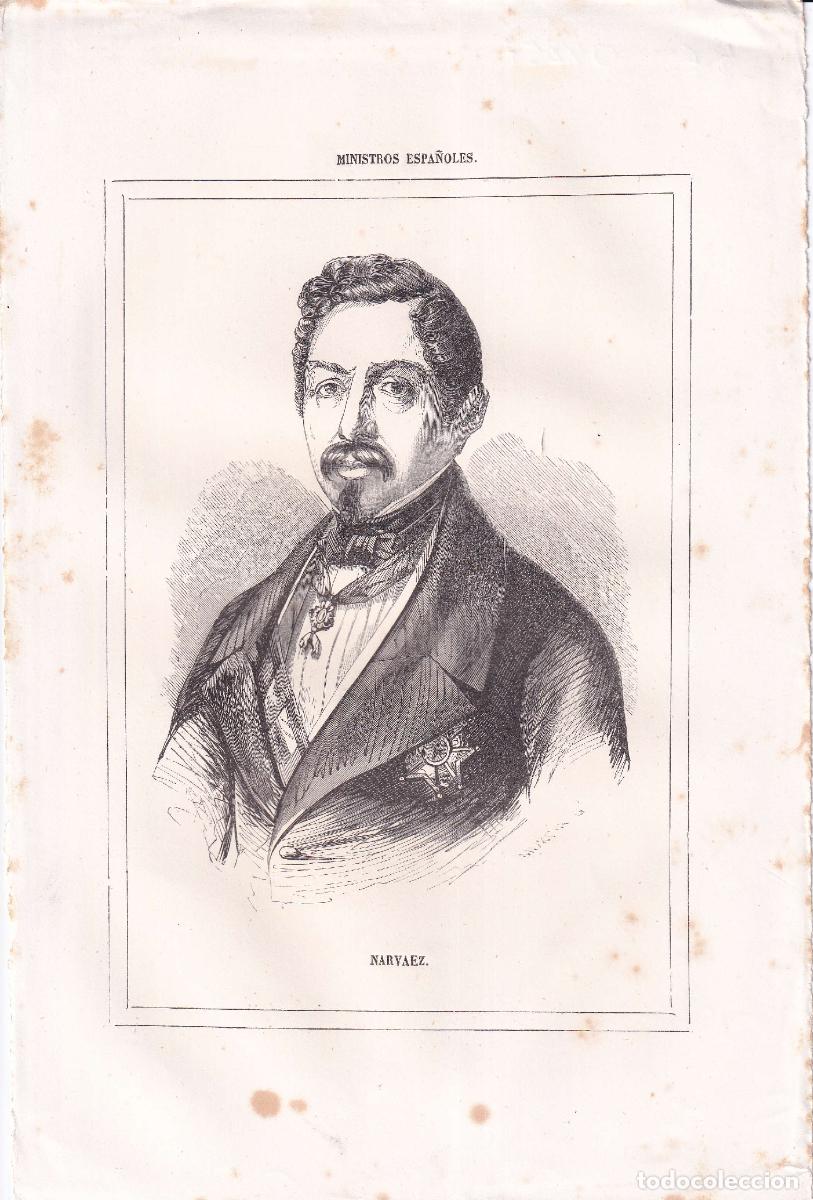 Arte: GRABADO NARV&Aacute;EZ (c.1850)