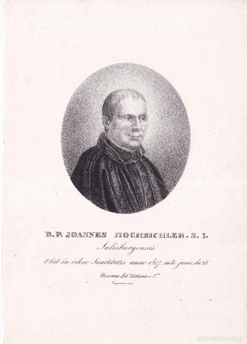 Arte: GRABADO R. P. JOANNES HOCHRICHLER (c.1850)