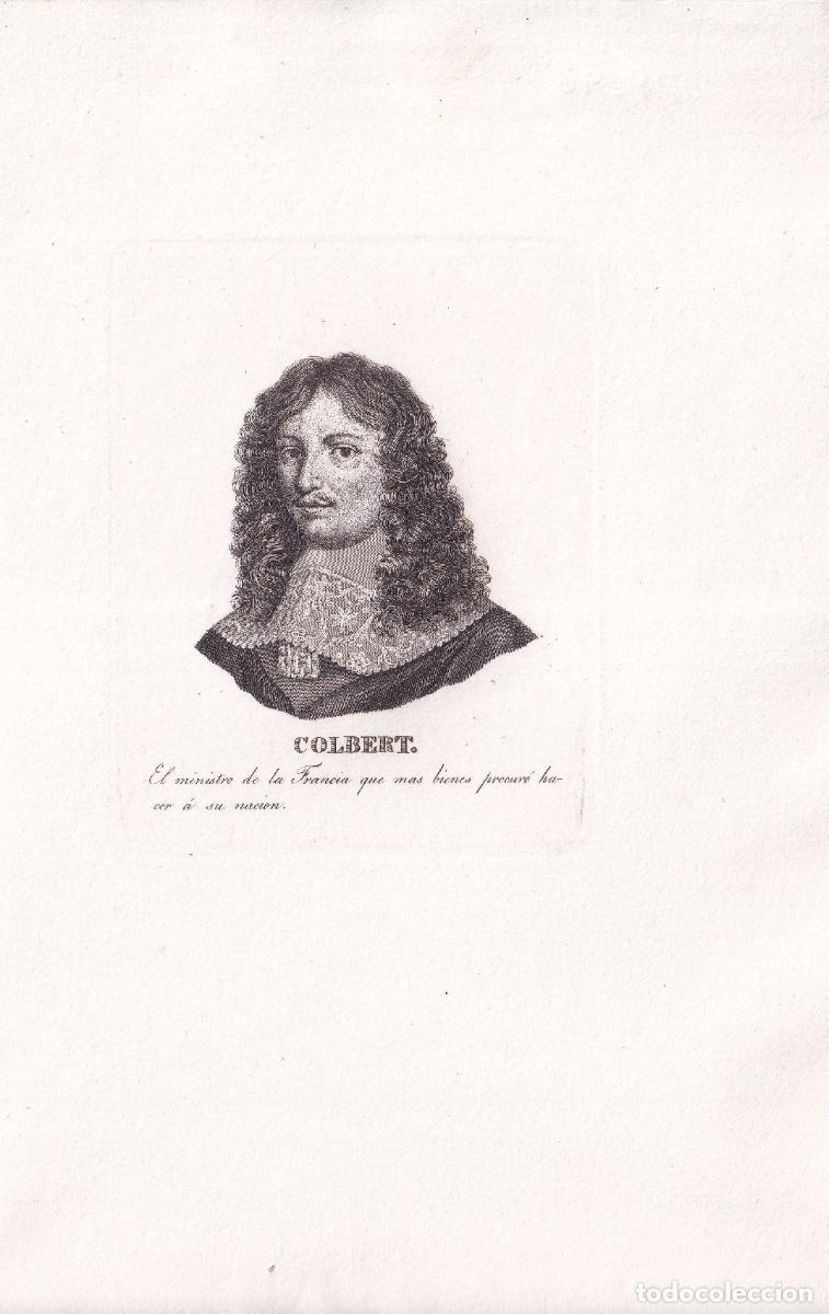 Arte: GRABADO COLBERT (c.1850)