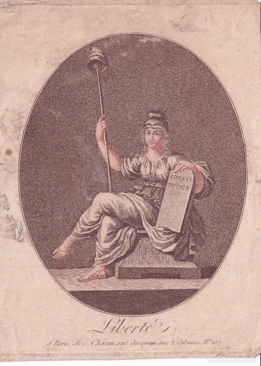 Arte: GRABADO LIBERT&Eacute; (c.1800)