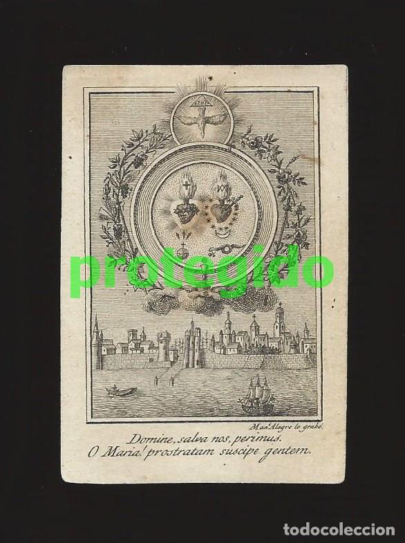 Arte: GRABADO. MANUEL ALEGRE. A&Ntilde;O 1747. T&Eacute;CNICA TALLA DULCE Y RULETA.