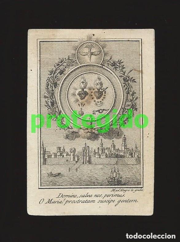 Arte: GRABADO. MANUEL ALEGRE. A&Ntilde;O 1747. T&Eacute;CNICA TALLA DULCE Y RULETA.