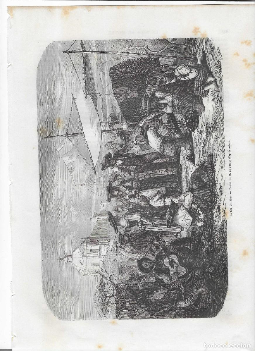 Arte: ZARAGOZA: FIESTA DEL PILAR