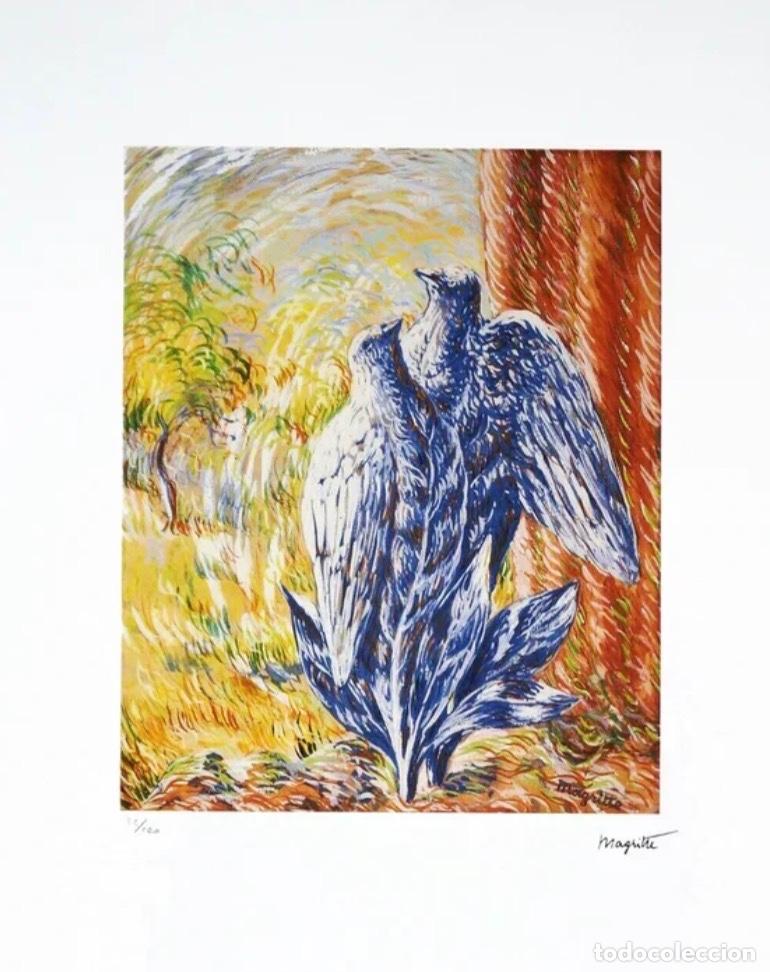 Arte: Litograf&iacute;a Limitada Ren&eacute; Magritte + Certificado Galer&iacute;a (Aroarte)