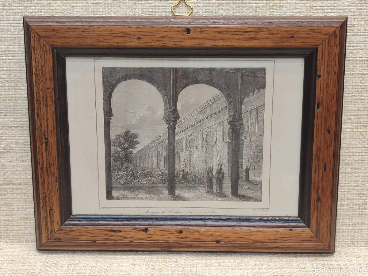Arte: Mezquita de Cordoba, Jardin. Lemaitre. L&acute;Univers Pittoresque. Espagne. 1844. Cuadro.