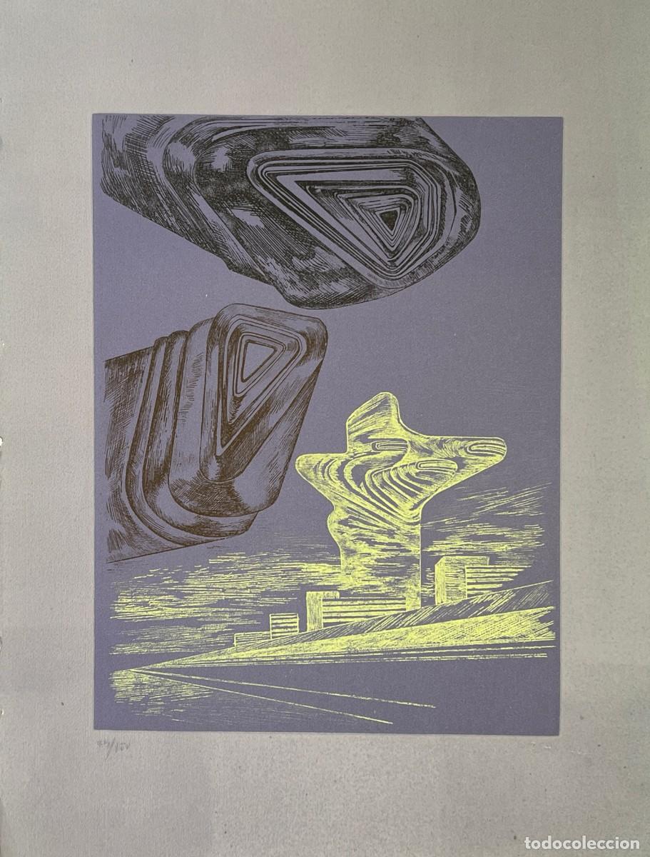 Art: ANGEL ORCAJO - SIN TITULO (AGUAFUERTE) - 1972