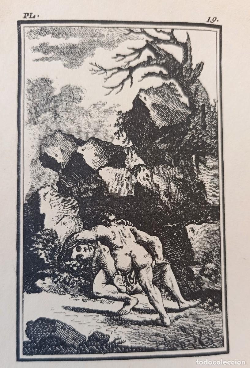 Arte: GRABADO ORIGINAL ER&Oacute;TICO. L'ACADEMIE DES DAMES. NICOL&Aacute;S CHORIER. 1770. PLANCHA 19