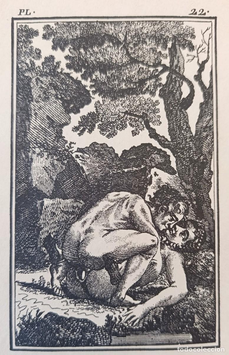 Arte: GRABADO ORIGINAL ER&Oacute;TICO. L'ACADEMIE DES DAMES. NICOL&Aacute;S CHORIER. 1770. PLANCHA 22