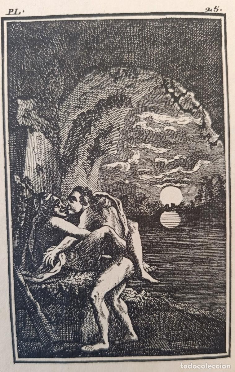 Arte: GRABADO ORIGINAL ER&Oacute;TICO. L'ACADEMIE DES DAMES. NICOL&Aacute;S CHORIER. 1770. PLANCHA 25