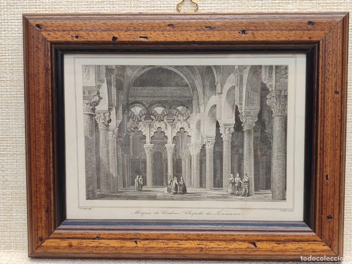 Arte: Mezquita de Cordoba, Capilla. Lemaitre. L&acute;Univers Pittoresque. Espagne. 1844. Cuadro.