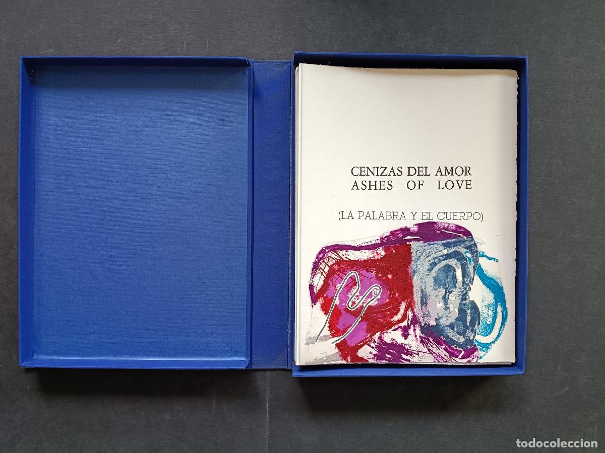 Arte: GALICIA.CARBALLO. 'CENIZAS DEL AMOR' POEMAS(VER AUTORES) 13 GRABADOS DE MANUEL FACAL.