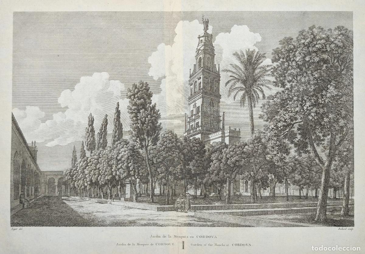 Arte: [C&oacute;rdoba} Jardin de la Mezquita en Cordova - Laborde, Alexandre de