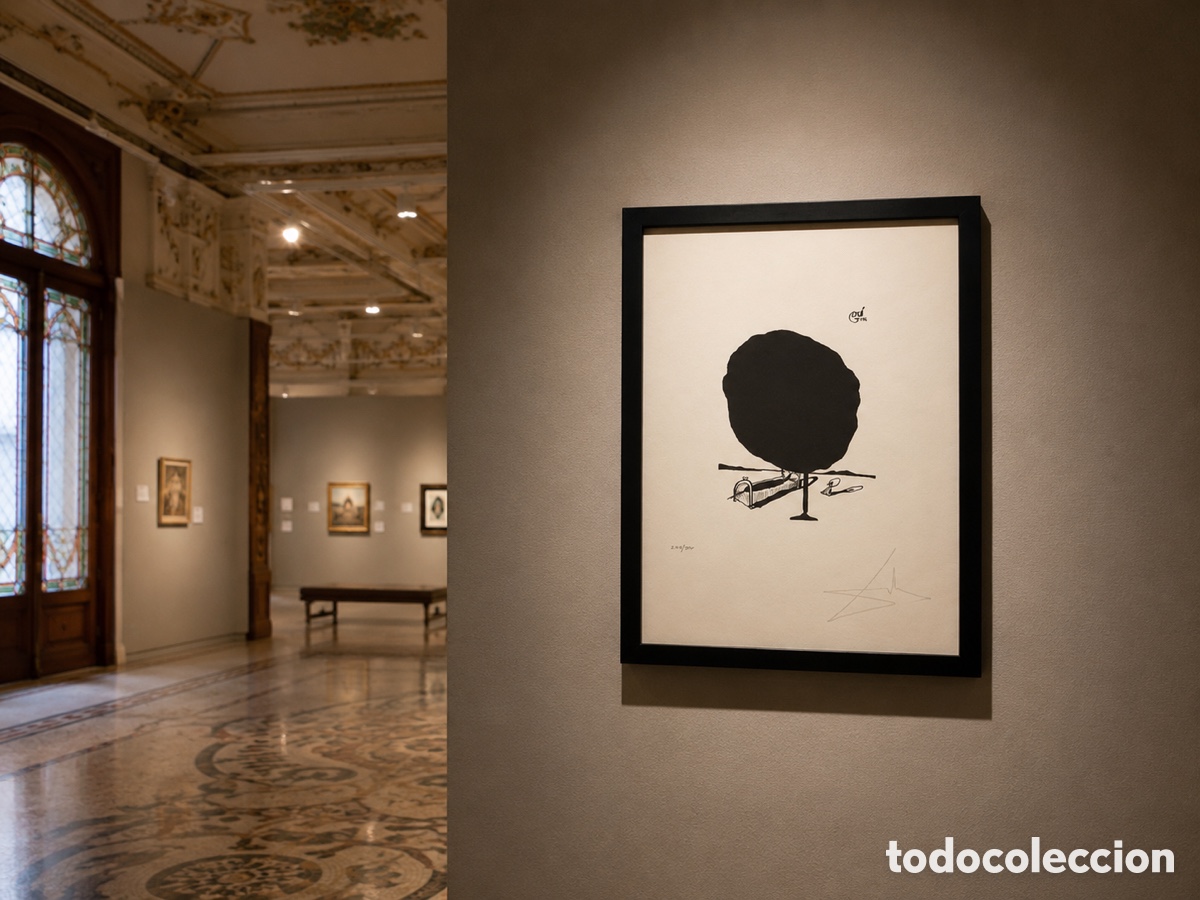 Arte: GRABADO FIRMADO Y SERIADO SALVADOR DALI