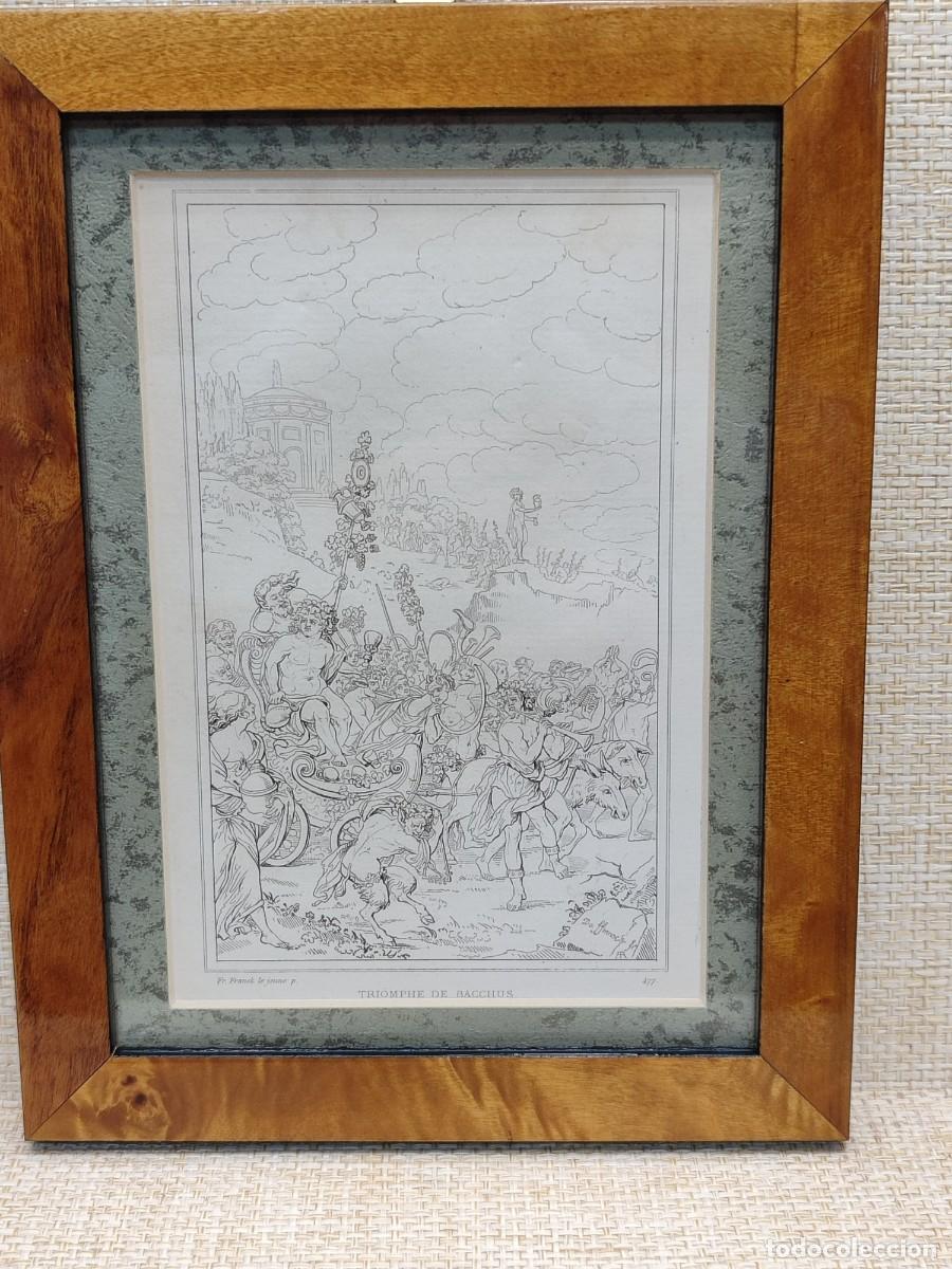 Arte: El Triunfo de Baco de Frans Francken. Musee de peinture et de sculpture. Reveil. 1828. cuadro