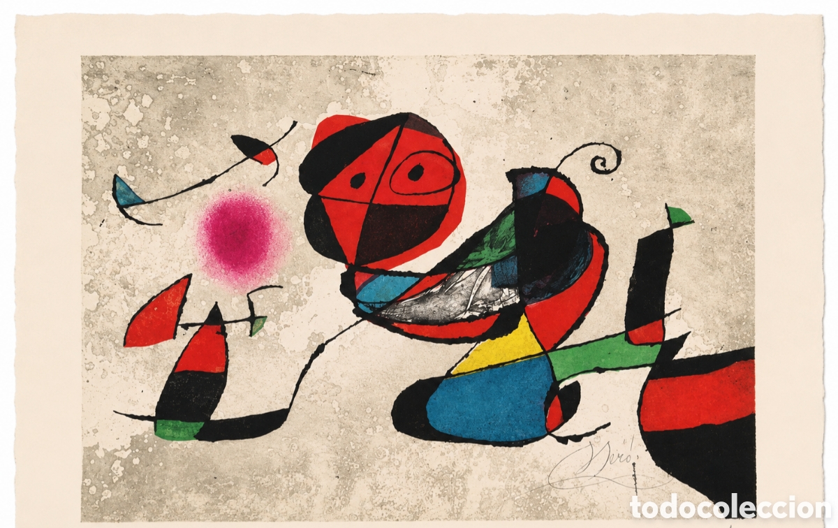 Arte: Joan Miro Homenaje a Gaud&iacute;