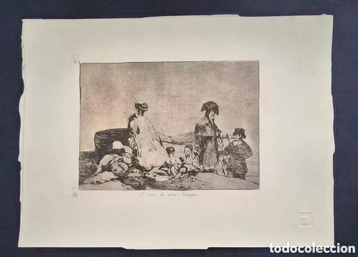 Arte: Grabado Desastres de la Guerra de Francisco Goya N&deg;61