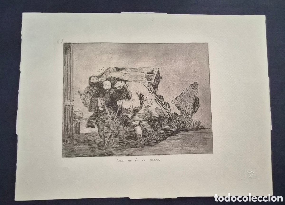 Arte: Francisco Goya Grabado de los desastres de la Guerra N &deg;67
