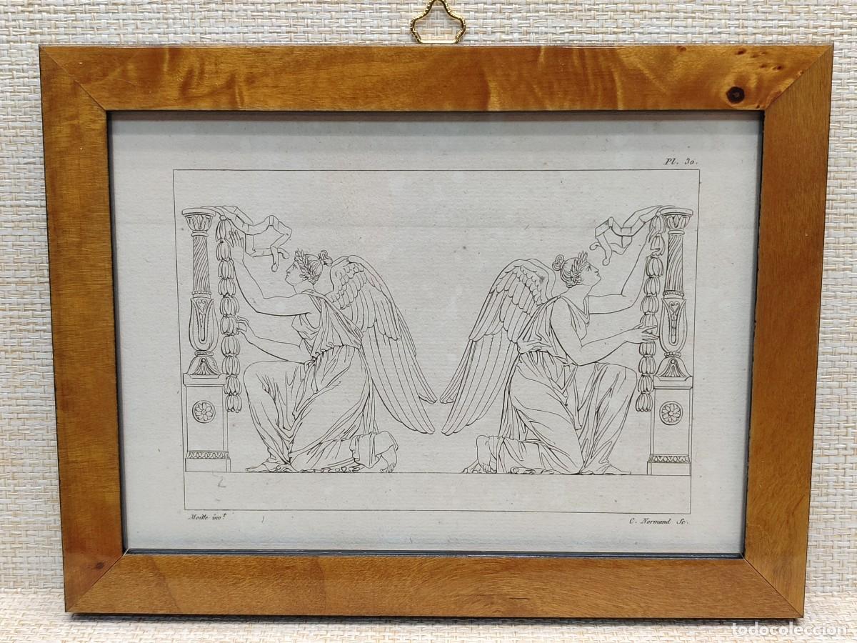 Arte: Figuras arrodilladas. Annales du musee 1807, Tomo XI. Cuadro. Mitologia.