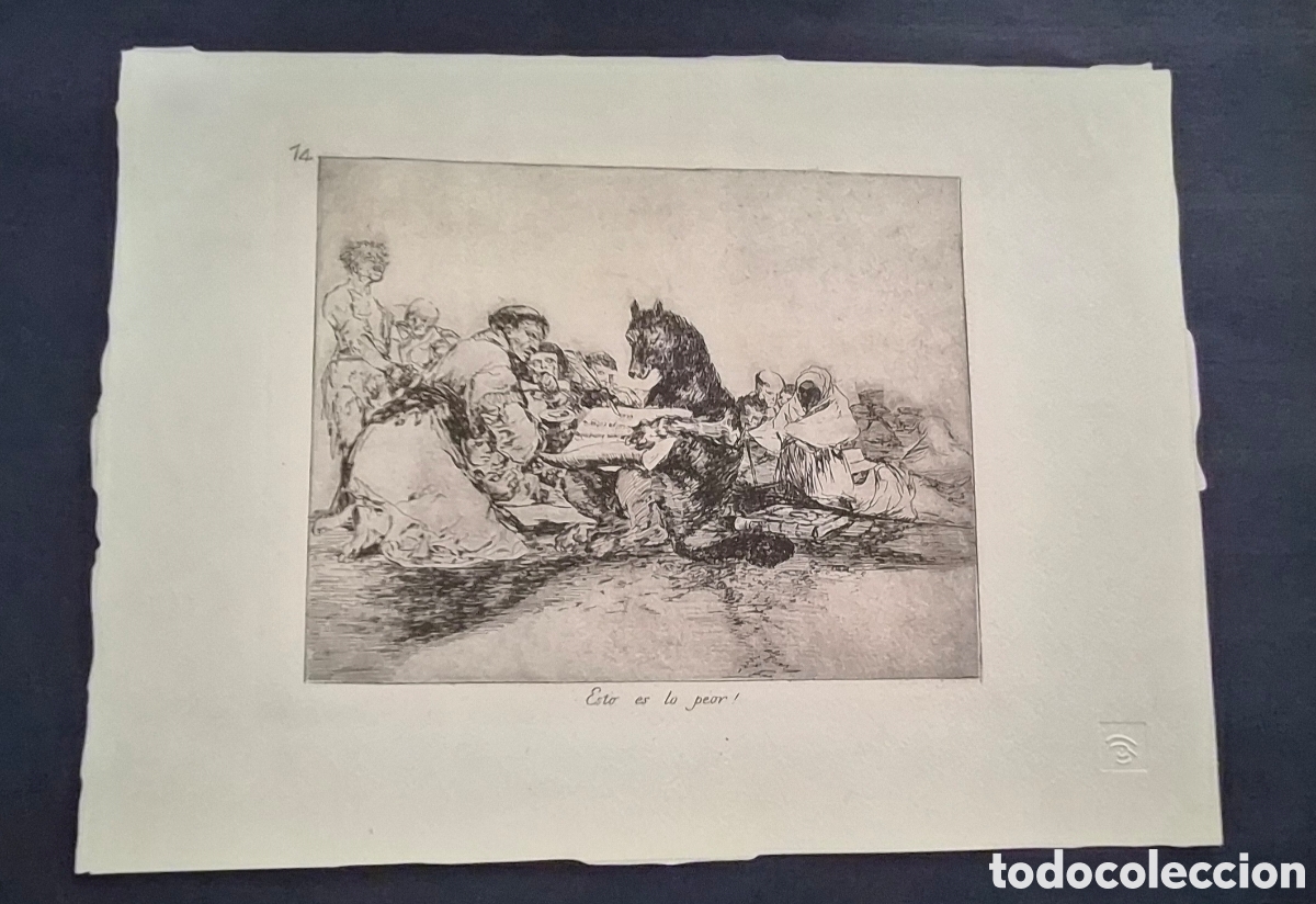 Arte: Desastres de la Guerra de Francisco Goya N&deg; 74