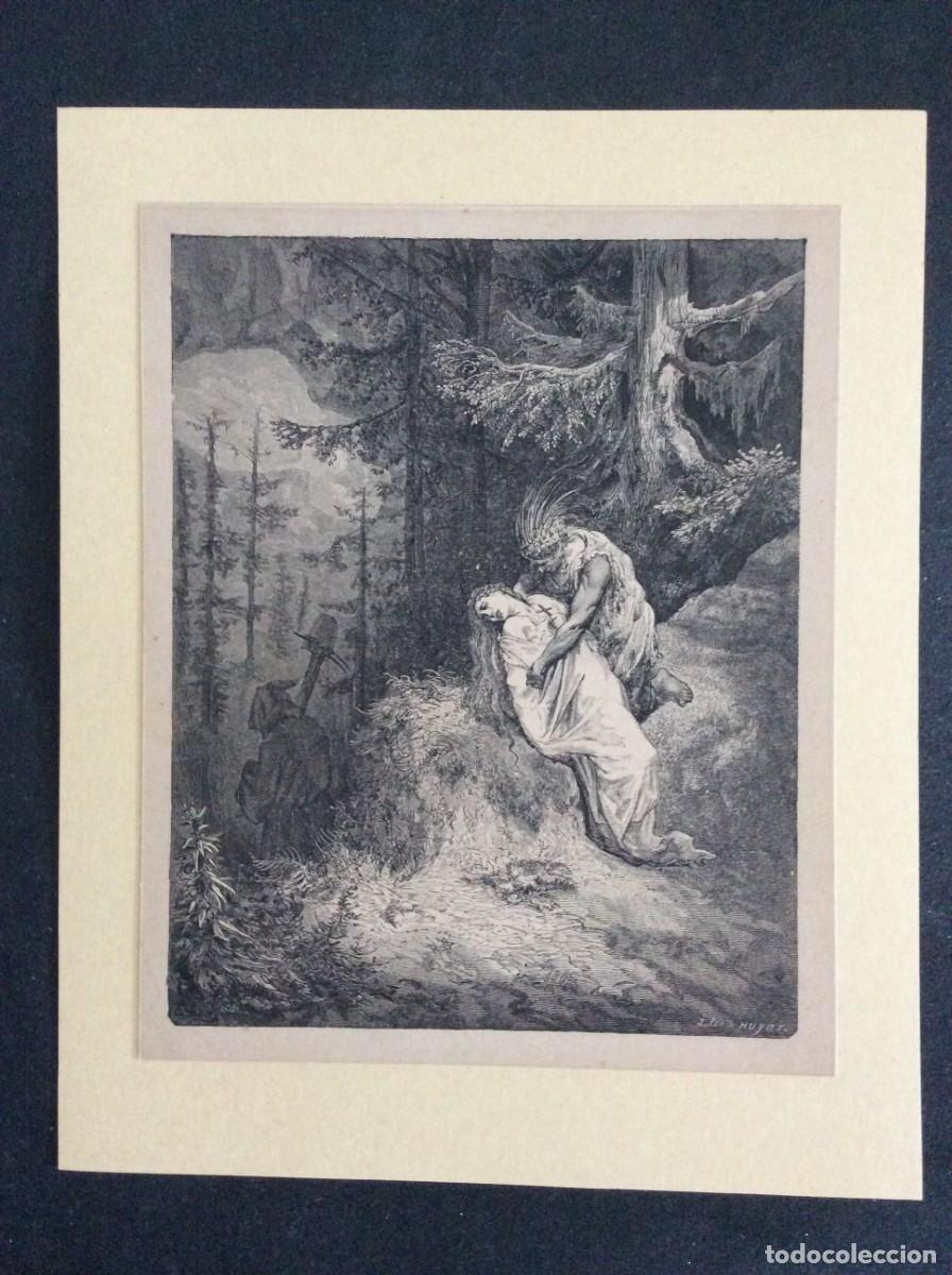 Arte: GUSTAVE DOR&Eacute;, XILOGRAF&Iacute;A. ATALA, CHATEAUBRIAND. OBRA PORTUGUESA DE 1884 - PUBLIC. N.&ordm; 1