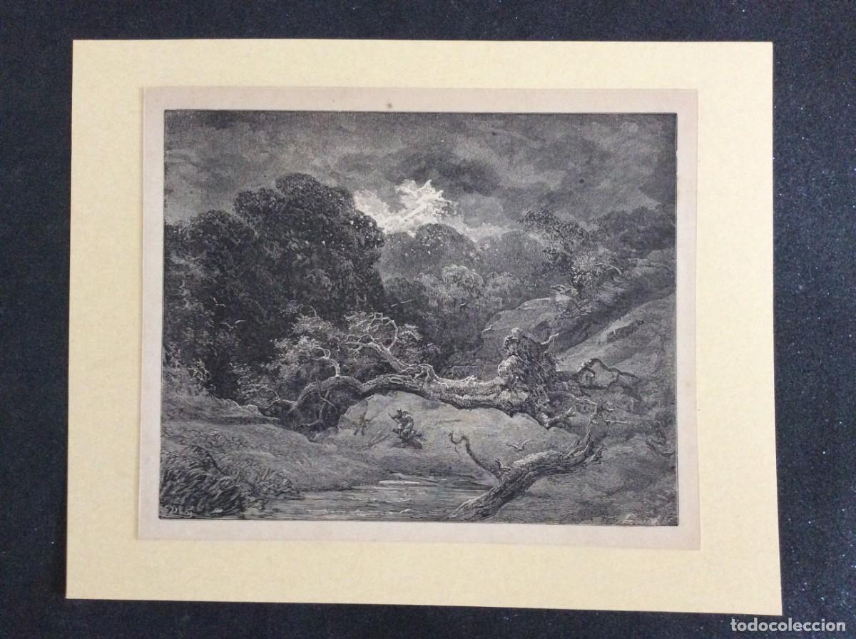 Arte: GUSTAVE DOR&Eacute;, XILOGRAF&Iacute;A. ATALA, CHATEAUBRIAND. OBRA PORTUGUESA DE 1884 - PUBLIC. N.&ordm; 7/32