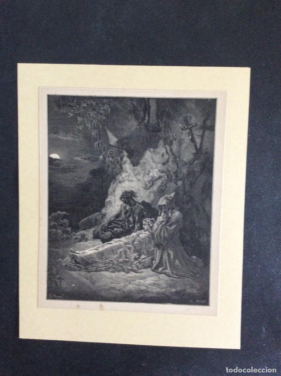 Arte: GUSTAVE DOR&Eacute;, XILOGRAF&Iacute;A. ATALA, CHATEAUBRIAND. OBRA PORTUGUESA DE 1884 - PUBLIC. N.&ordm; 20/32