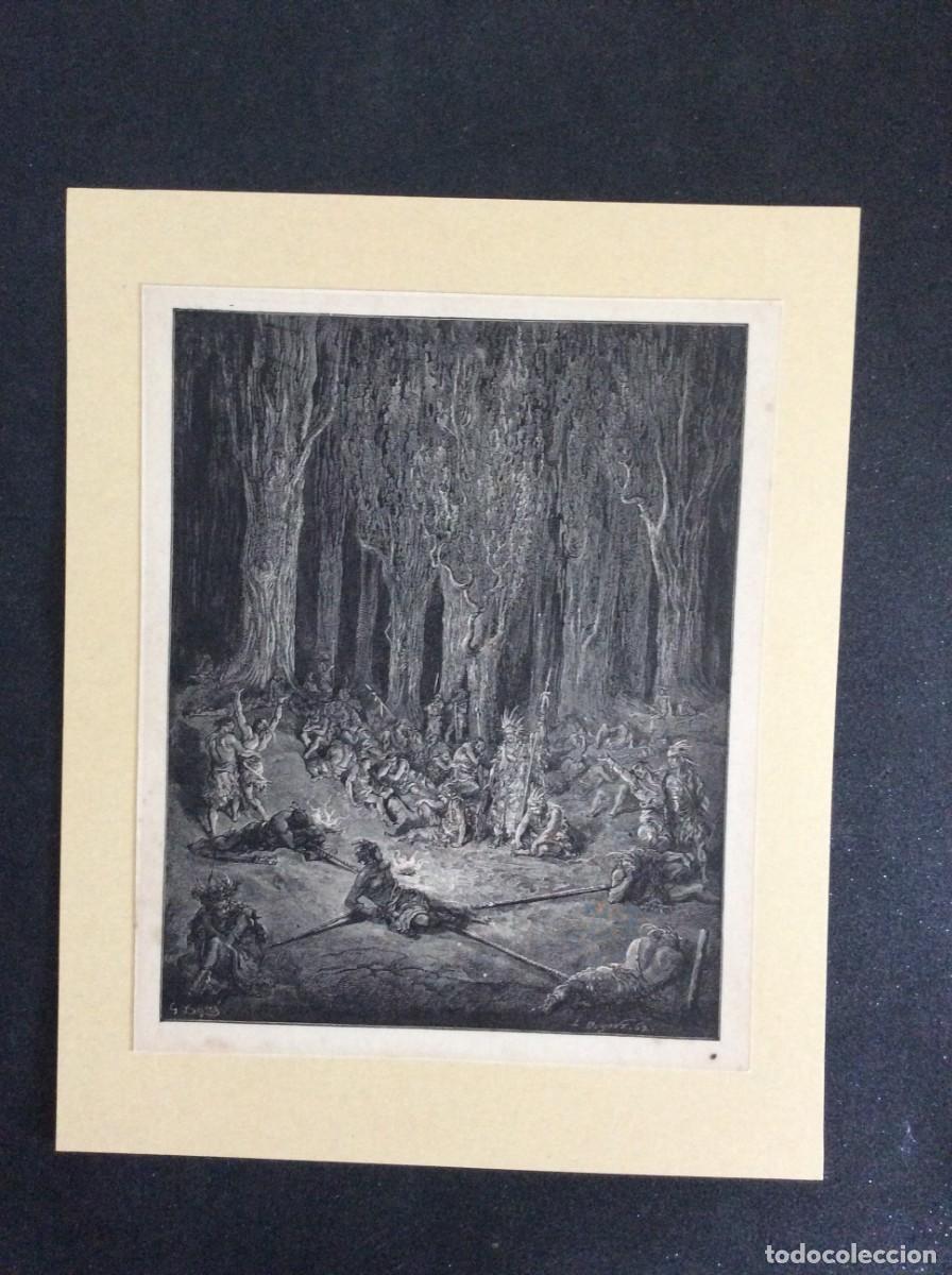 Arte: GUSTAVE DOR&Eacute;, XILOGRAF&Iacute;A. ATALA, CHATEAUBRIAND. OBRA PORTUGUESA DE 1884 - PUBLIC. N.&ordm; 22/32